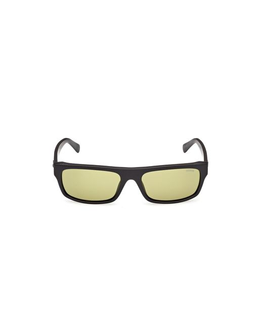Guess Black Gu00276 02N Sunglasses Injected Squared Normal for men