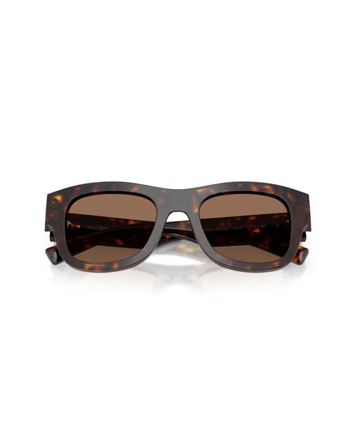 Dolce & Gabbana Black Dg4509 502/73 Sunglasses Acetate Squared Normal for men