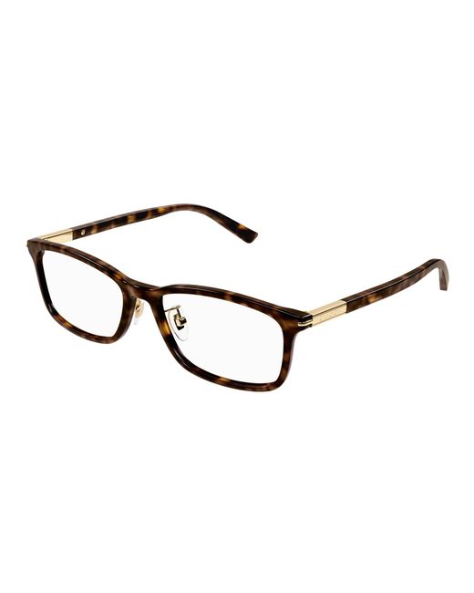 Gucci Black Gg1506Oj 002 Optical Frames Acetate Transparent Squared