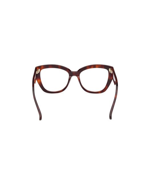 Max Mara Black Mm5134 052 Optical Frames Acetate Cat Eye Normal