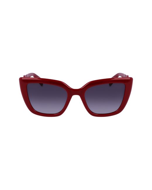 Liu Jo Black Lj789S 600 Sunglasses Bio-Inject Cat Eye Normal Shaded