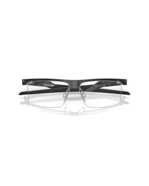 Oakley Black Ox8053 Coupler 805304 Optical Frames O_Matter Transparent Squared Normal for men
