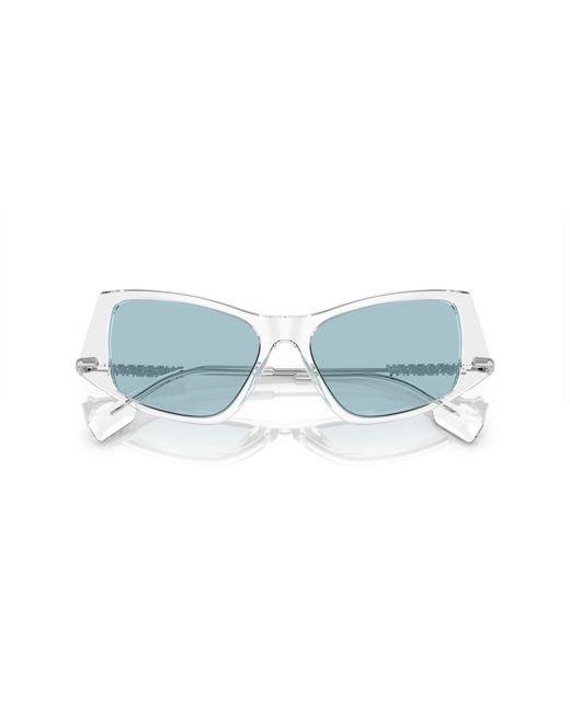 Burberry Black Be4408 302480 Sunglasses Acetate Geometric Normal