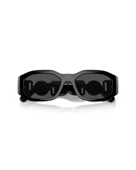 Versace Black Ve4361 542287 Sunglasses Nylon Geometric Normal for men