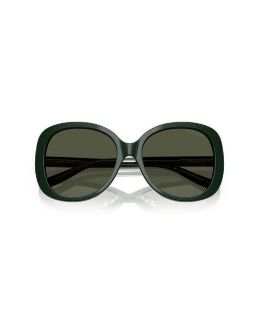 Giorgio Armani Green Ar8229U 617331 Sunglasses Acetate Round Normal