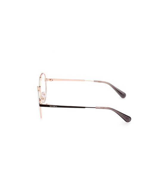 MAX&Co. Black Mo5123 033 Optical Frames Metal Round Normal