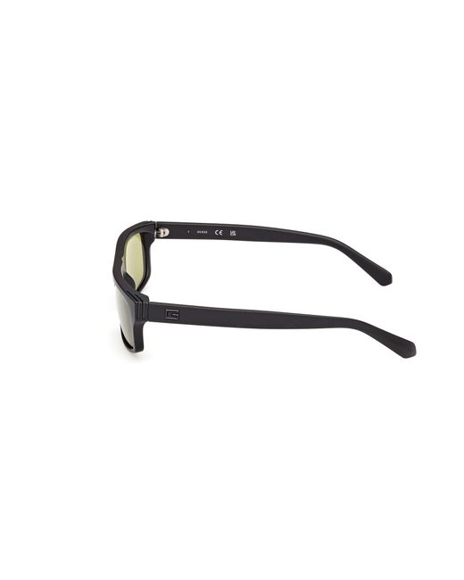 Guess Black Gu00276 02N Sunglasses Injected Squared Normal for men
