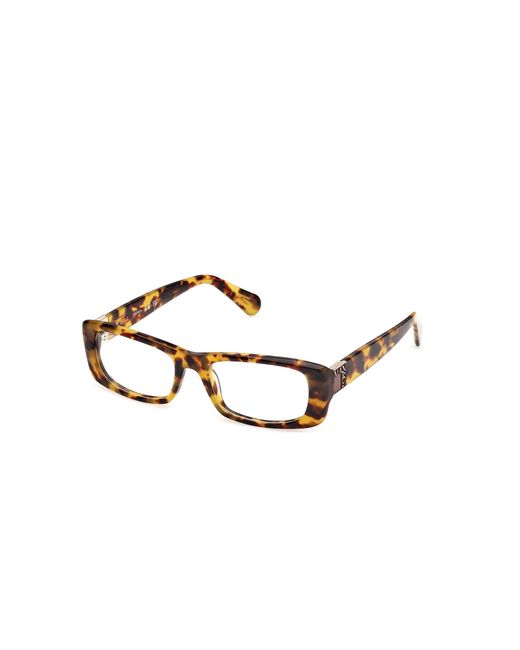 MAX&Co. Black Mo5225 53 Optical Frames Squared Normal