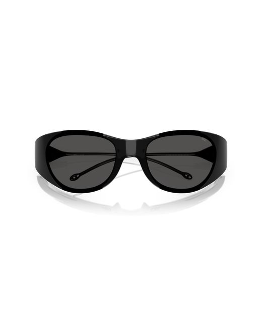 DIESEL Black Dl3003 501/87 Sunglasses Injected Round Normal