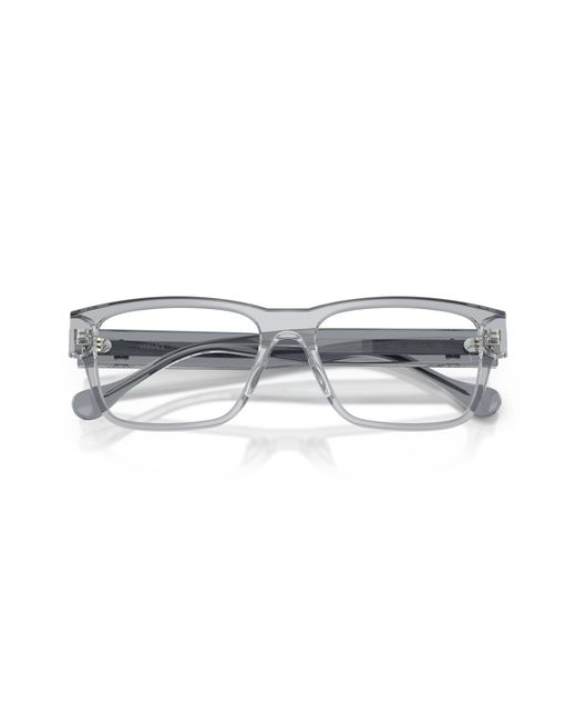 Versace Black Ve3390U 5432 Optical Frames Acetate Transparent Squared Normal for men