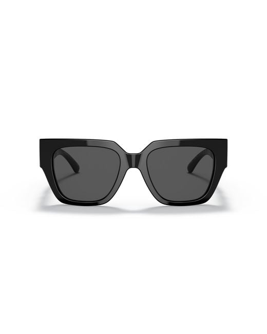 Versace Black Ve4409 Gb1/87 Sunglasses Acetate Squared Normal