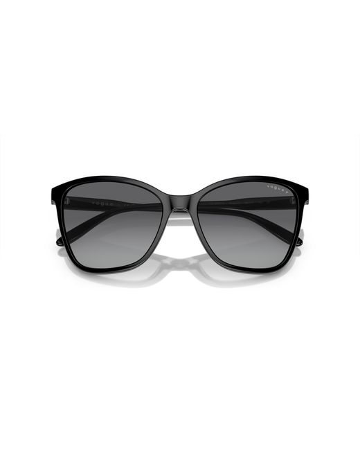 Vogue Eyewear Black Vo5520S W44/T3 Sunglasses Nylon Butterfly Polarized Shaded