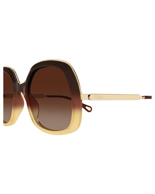 Chloé Black Ch0327S 006 Sunglasses Acetate Squared