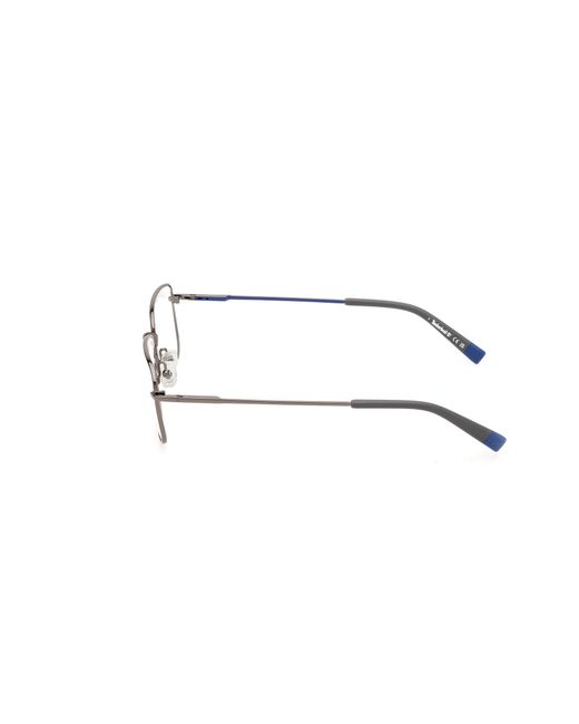 Timberland Black Tb1844 006 Optical Frames Metal Squared Normal for men