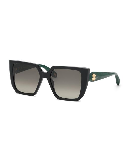 Roberto Cavalli Black Src170M 700Y Sunglasses Acetate Squared Normal Nuanced