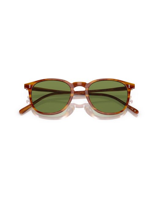 Oliver Peoples Black Ov5491Su Finley 1993 Sun 174252 Sunglasses Acetate Round Normal