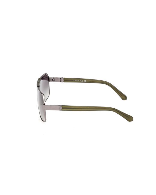 Guess Black Gu00305 08P Sunglasses Metal Squared Normal for men