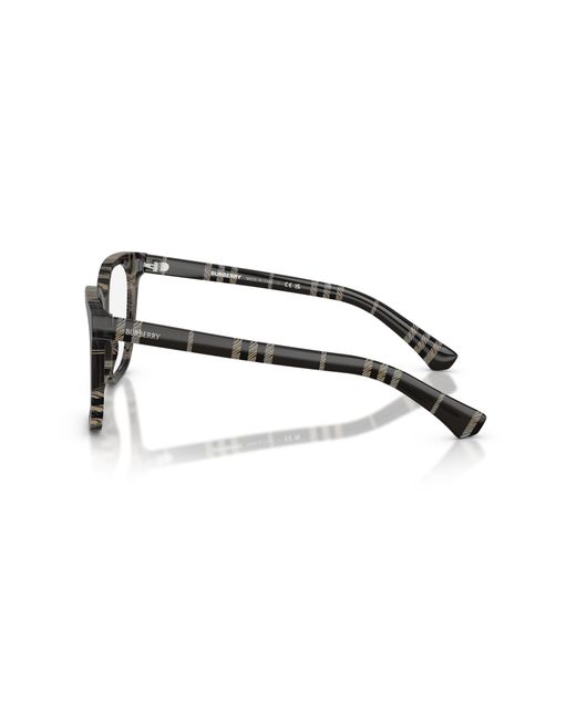 Burberry Black Be2438 4199 Optical Frames Acetate Squared Normal