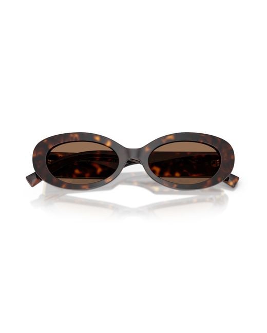 Dolce & Gabbana Black Dg4537 502/73 Sunglasses Acetate Round Normal