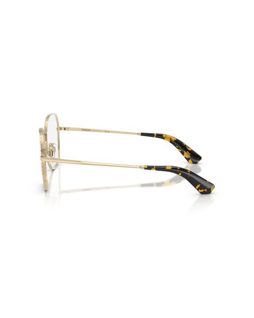 Burberry Black Be1399 1337 Optical Frames Metal Transparent Squared Normal