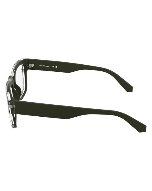 Calvin Klein Black Ckj25627 300 Optical Frames Bio-Inject Squared Normal for men