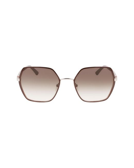 Calvin Klein Black Ck21131S 200 Sunglasses Metal Squared Normal Photochromatic