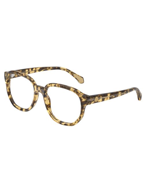 Moncler Black Me2027 3046 Optical Frames Acetate Transparent Pillow Normal