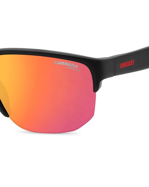 Carrera DUCATI Black Carduc 028/S Oit/Uz Sunglasses Plastic Squared Multilayer for men