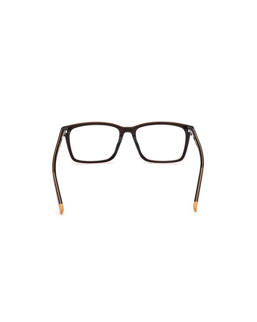 Timberland Black Tb50095-H 064 Optical Frames Acetate Squared Normal for men