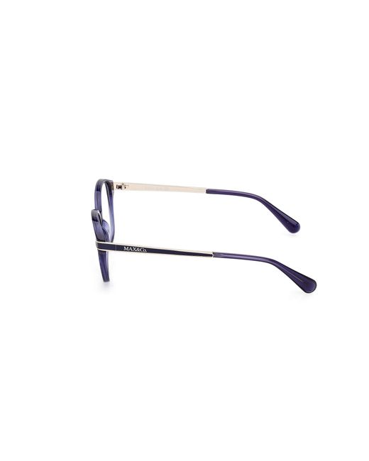 MAX&Co. Black Mo5171 090 Optical Frames Injected Round Normal