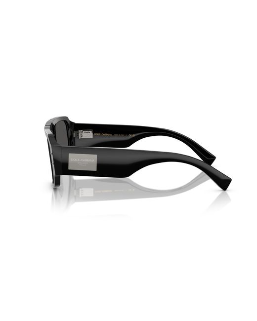 Dolce & Gabbana Black Dg4482 501/87 Sunglasses Acetate Pilot Normal for men