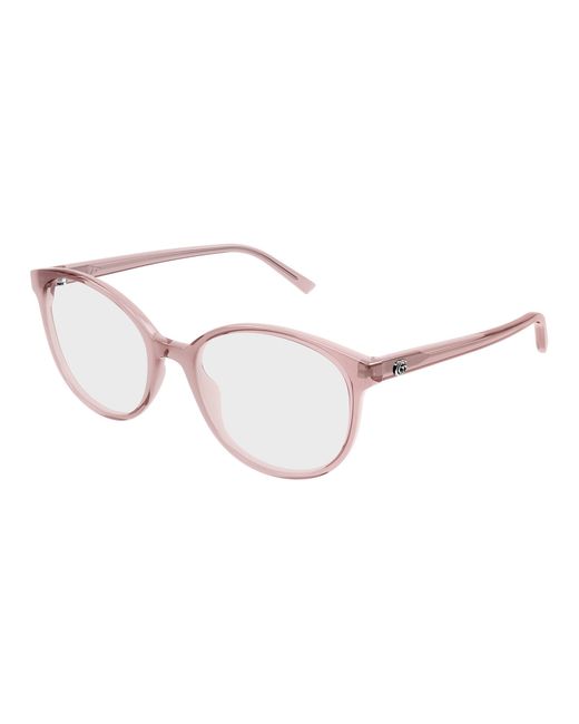 Gucci Black Gg1996O 003 Optical Frames Acetate Transparent Round