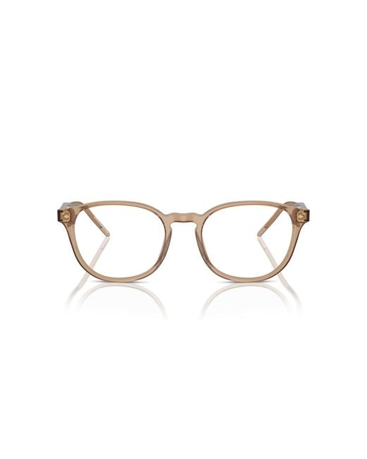 Giorgio Armani Black Ar7259 6072 Optical Frames Acetate Transparent Pantos Normal for men