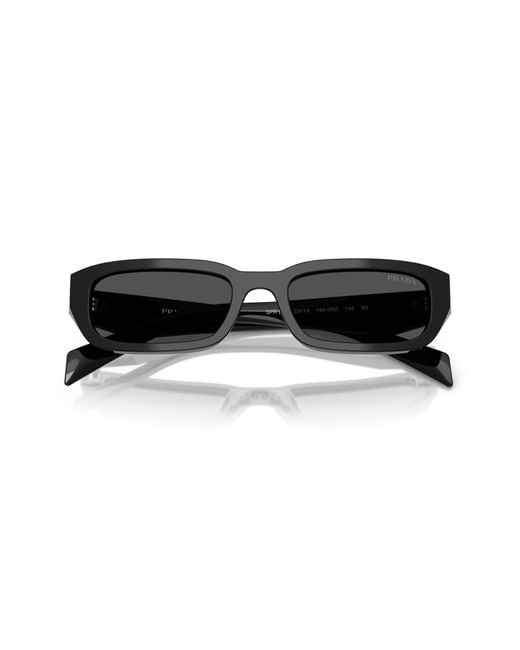 Prada Black Pr B06S 16K08Z Sunglasses Acetate Squared Normal