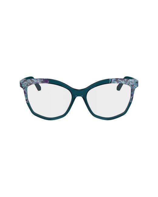 Karl Lagerfeld Black Kl6154 434 Optical Frames Acetate Squared Normal Normal