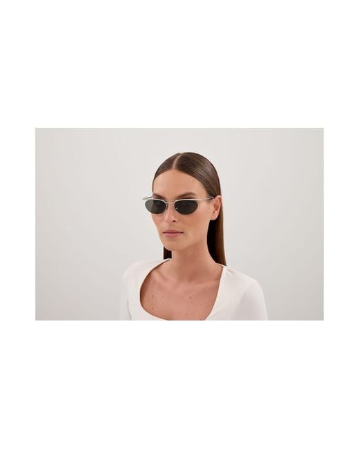 Saint Laurent Black Sl 862 002 Sunglasses Metal Round