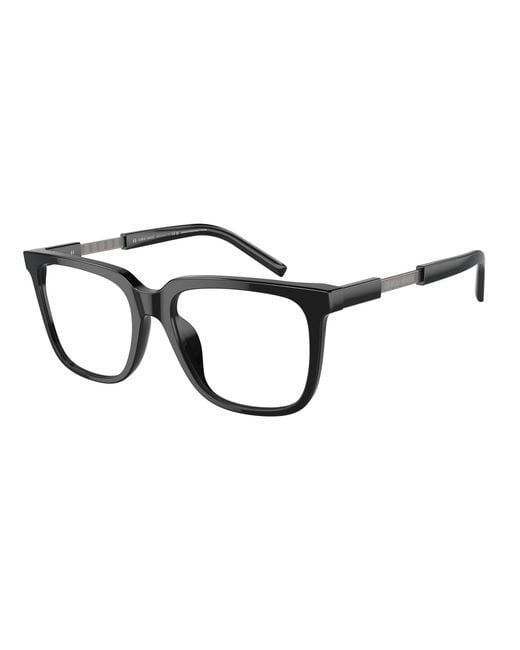 Giorgio Armani Black Ar7252U 5875 Optical Frames Acetate Transparent Squared Normal for men