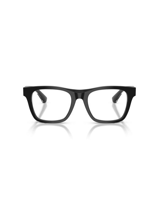 Burberry Black Be2445 4206 Optical Frames Acetate Squared Normal for men