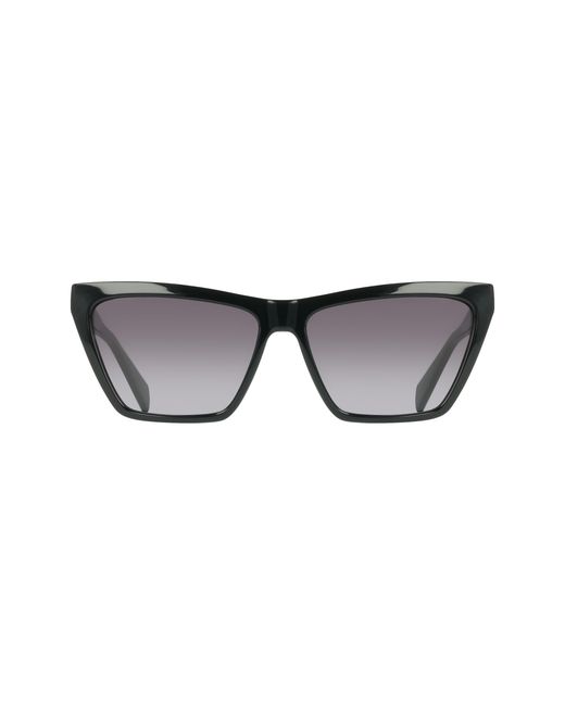 Liu Jo Black Lj817S 001 Sunglasses Bio-Inject Cat Eye Normal Shaded