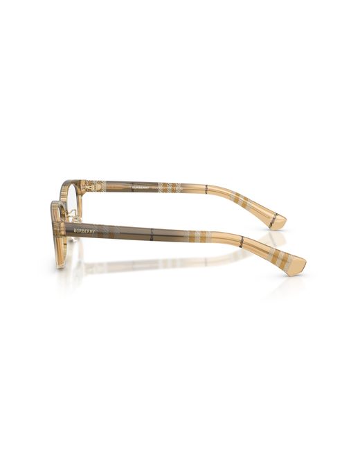 Burberry Black Be2447D 4201 Optical Frames Acetate Round Normal