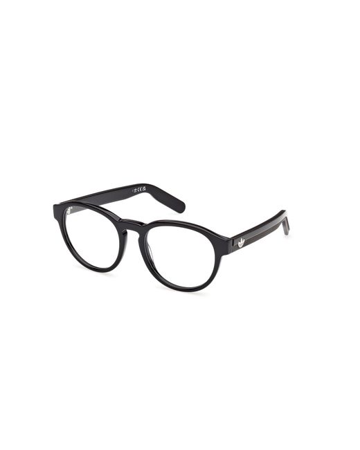 Adidas Black Or5126 001 Optical Frames Acetate Round Normal