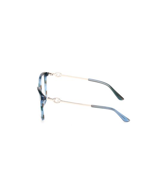 Guess Black Gu50350 092 Optical Frames Acetate Squared Normal
