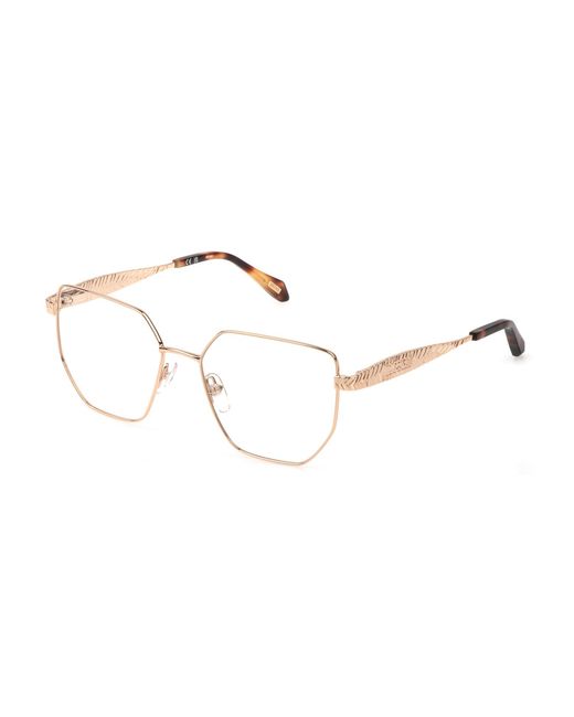 Just Cavalli Black Vjc192 8Fcy Optical Frames Metal Geometric