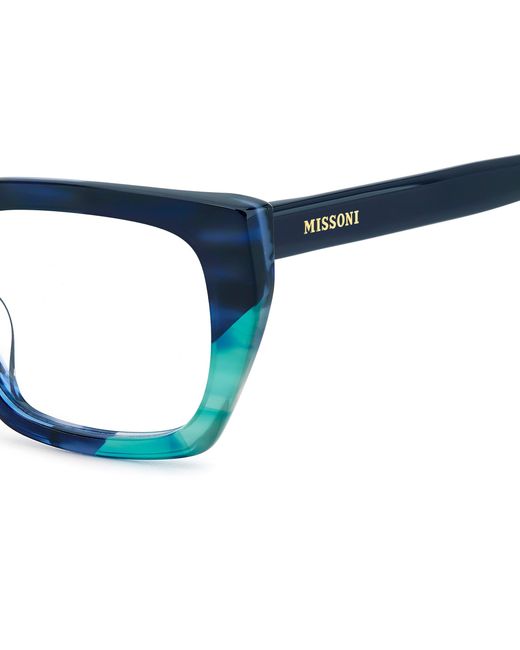 Missoni Black Mis 0225/G Zx9 Optical Frames Acetate Squared Normal