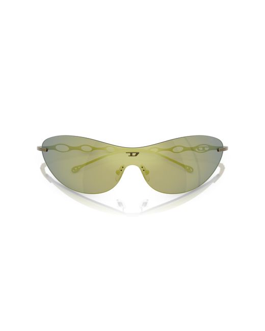 DIESEL Black Dl1006 114/J2 Sunglasses Metal Round Normal