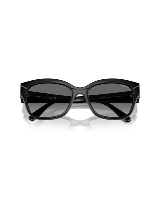 Vogue Eyewear Black Vo5638Su W44/11 Sunglasses Nylon Butterfly Normal Shaded