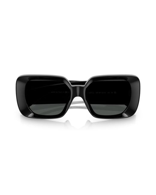Versace Black Ve4473U Gb1/87 Sunglasses Injected Squared Normal