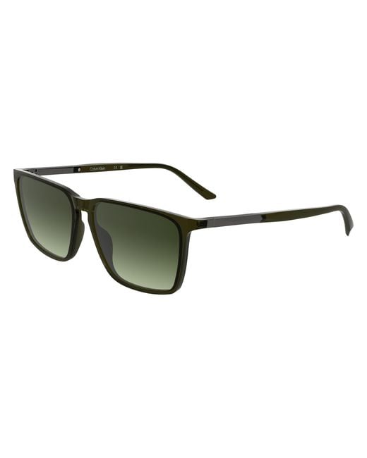 Calvin Klein Black Ck25505S 317 Sunglasses Bio-Inject Squared Normal for men