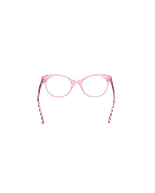 Guess Black Gu50267 075 Optical Frames Acetate Round Normal