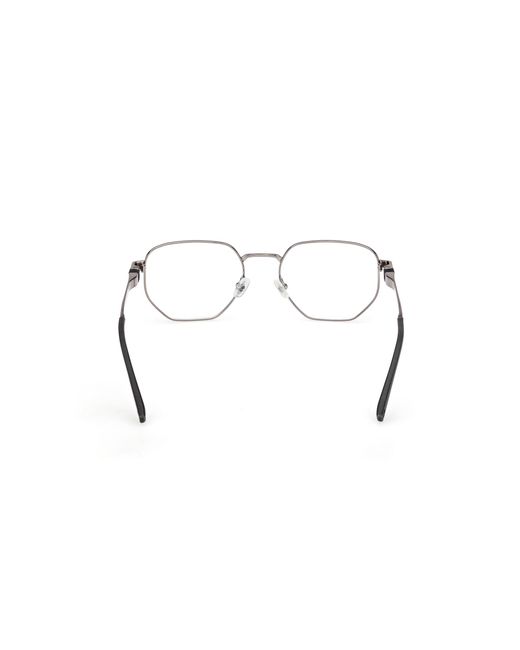 Timberland Black Tb50082 008 Optical Frames Metal Geometric Normal for men